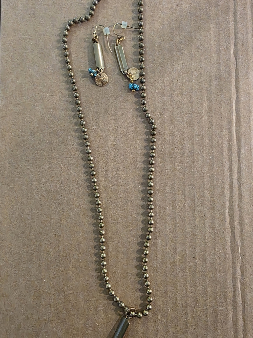 Reserved For Mano28 Twisted Silver Necklace And Earrings